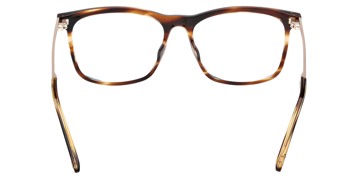Tom Ford® FT6038-B FT6038-B 055 56 - Colored Havana / Blue Filter Eyeglasses