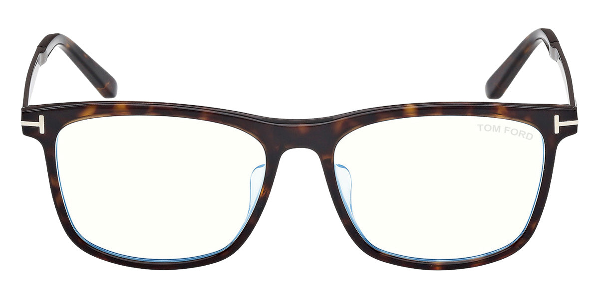 Tom Ford® FT6038-F-B Eyeglasses FT6038-F-B 052 55 - 052 - Dark Havana/Dark Havana
