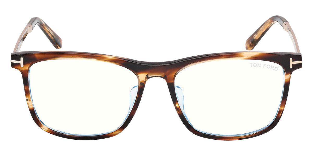 Tom Ford® FT6038-F-B Eyeglasses FT6038-F-B 055 55 - 055 - Coloured Havana/Coloured Havana