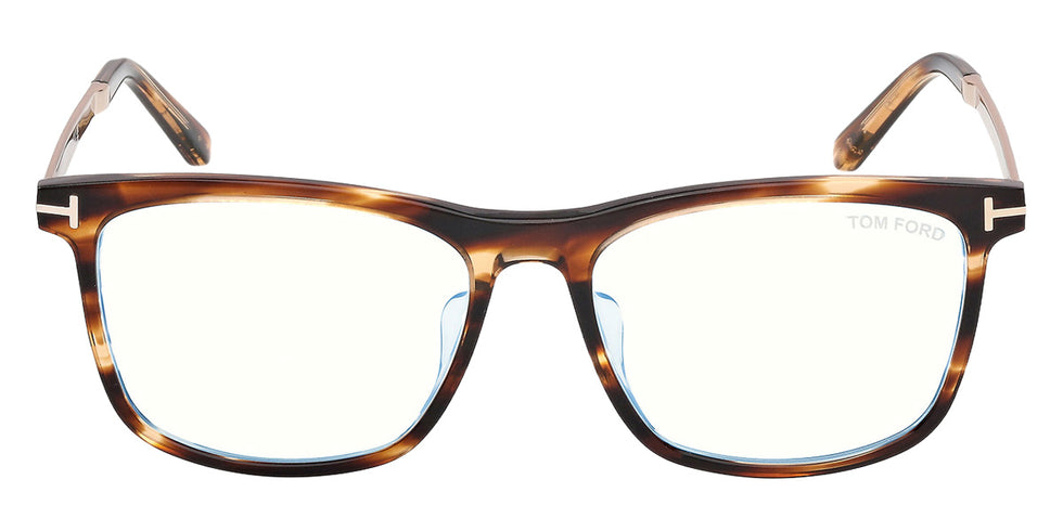 Tom Ford® FT6038-F-B Eyeglasses FT6038-F-B 055 55 - 055 - Coloured Havana/Coloured Havana