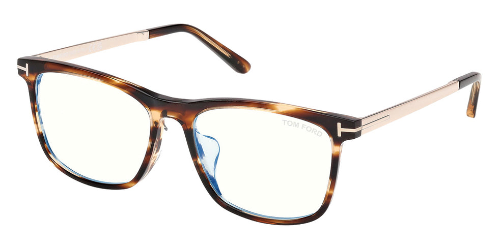 Tom Ford® FT6038-F-B Eyeglasses FT6038-F-B 055 55 - 055 - Coloured Havana/Coloured Havana