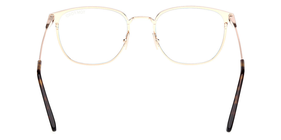 Tom Ford® FT6041-B FT6041-B 048 52 - Shiny Dark Brown / Blue Filter Eyeglasses