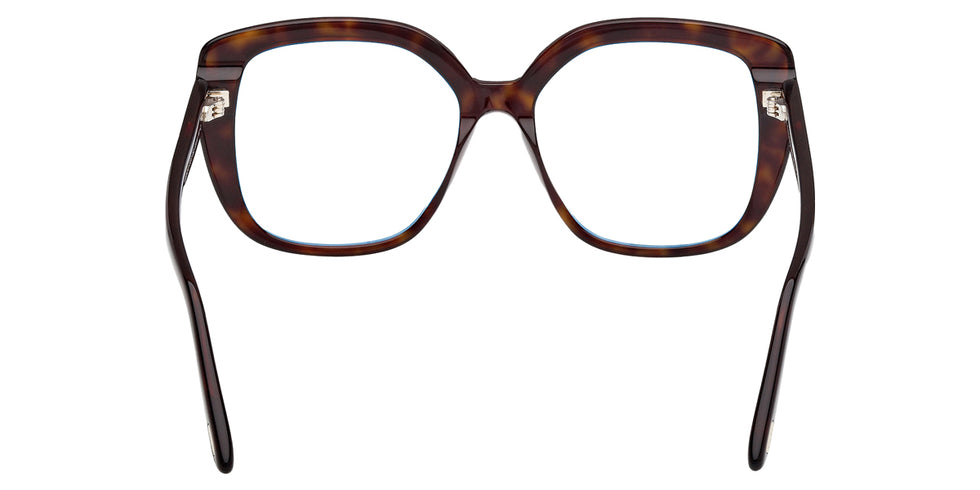 Tom Ford® FT6043-B FT6043-B 052 53 - Dark Havana / Blue Filter Eyeglasses