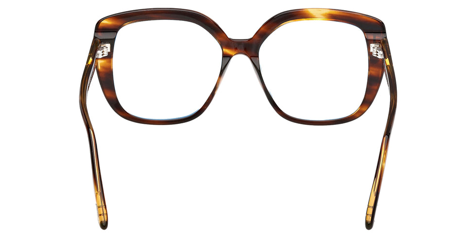 Tom Ford® FT6043-B FT6043-B 055 53 - Colored Havana / Blue Filter Eyeglasses