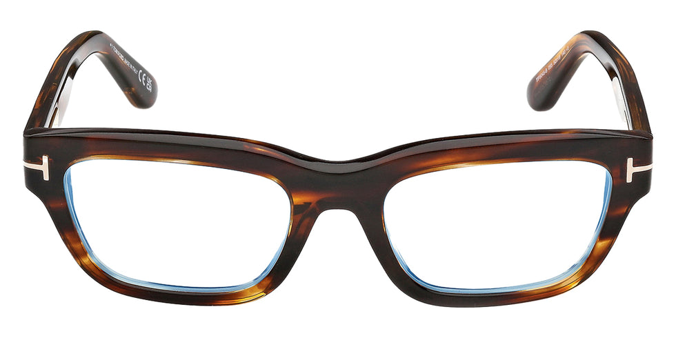 Tom Ford® FT6045-B FT6045-B 055 52 - Colored Havana / Blue Filter Eyeglasses