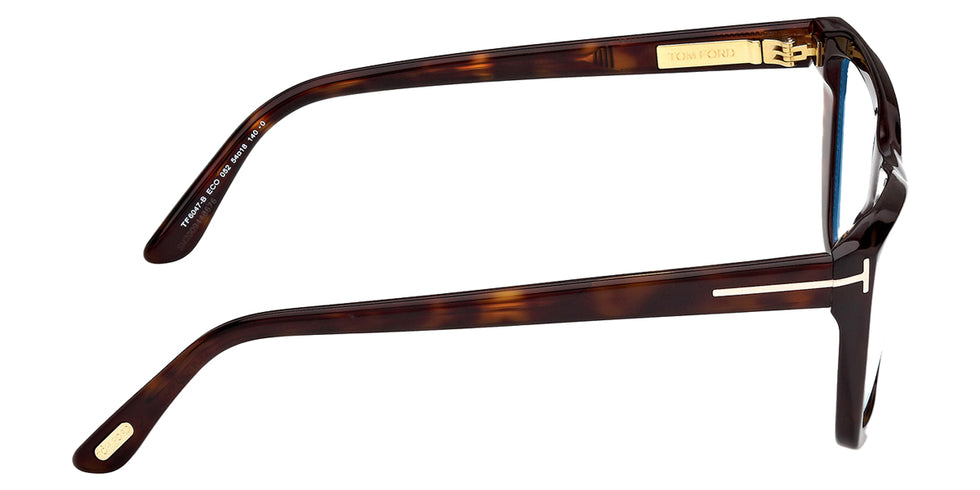 Tom Ford® FT6047-B FT6047-B 052 54 - Dark Havana / Blue Filter Eyeglasses
