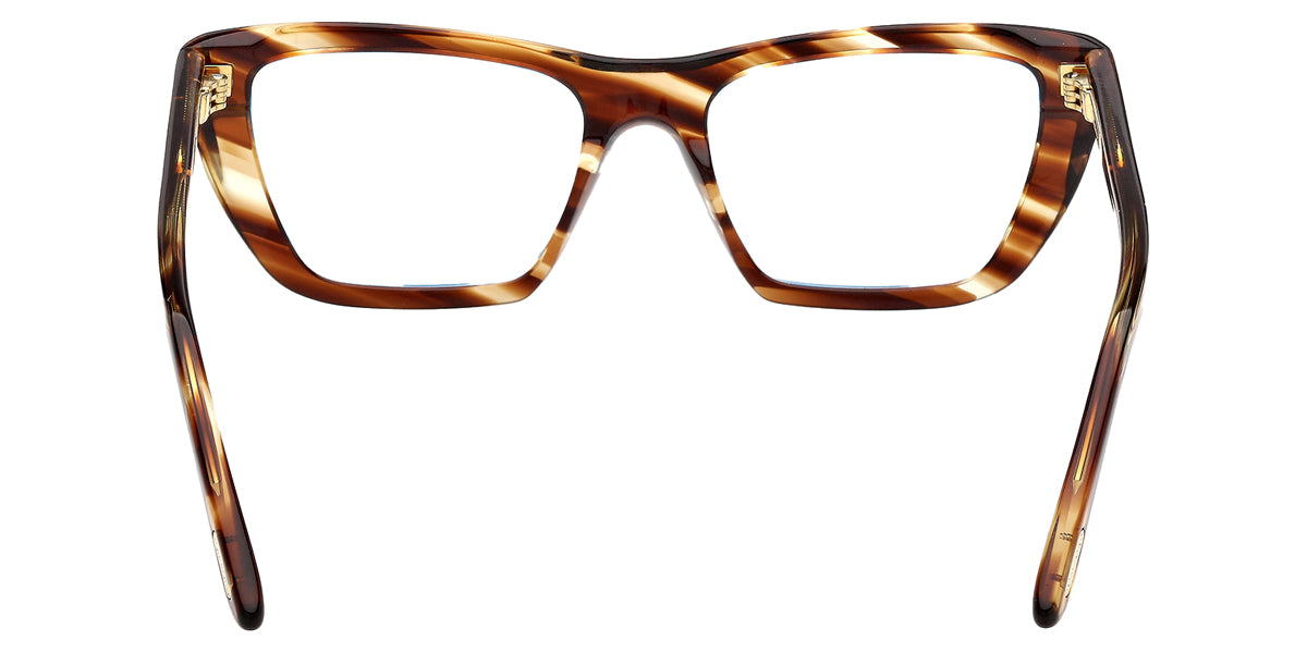 Tom Ford® FT6047-B FT6047-B 055 54 - Colored Havana / Blue Filter Eyeglasses