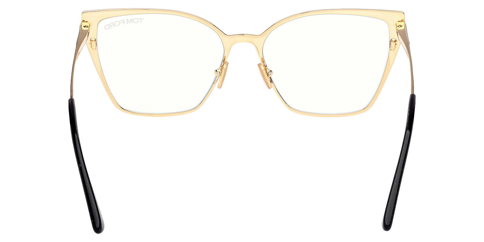Tom Ford® FT6051-B FT6051-B 001 56 - Shiny Black / Blue Filter Eyeglasses