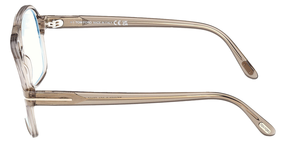 Tom Ford® FT6058-B FT6058-B 051 58 - Mastic / Blue Filter Eyeglasses