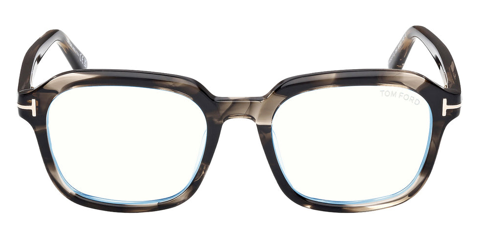 Tom Ford® FT6060-F-B Eyeglasses FT6060-F-B 056 54 - 056 - Coloured Havana/Coloured Havana