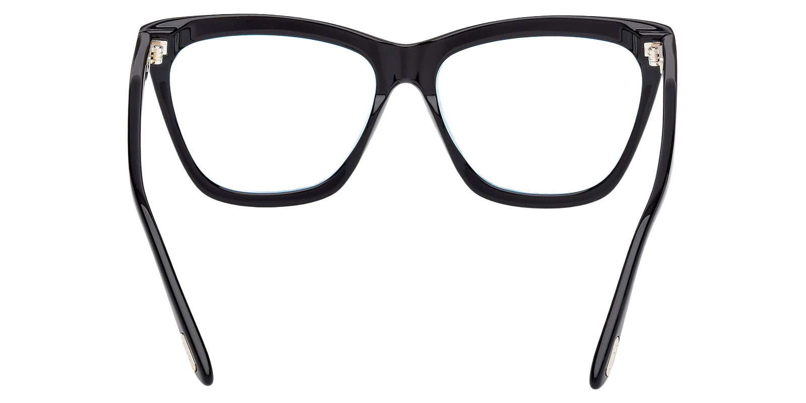 Tom Ford® FT6064-B FT6064-B 001 56 - Shiny Black / Blue Filter Eyeglasses