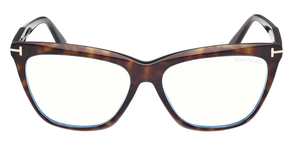 Tom Ford® FT6064-B FT6064-B 052 56 - Dark Havana / Blue Filter Eyeglasses