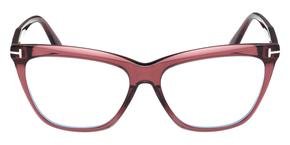 Tom Ford® FT6064-B FT6064-B 071 56 - Shiny Bordeaux / Blue Filter Eyeglasses