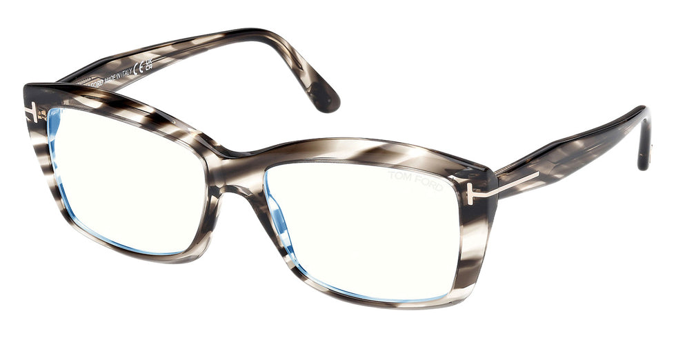 Tom Ford® FT6065-B Eyeglasses FT6065-B 056 55 - 056 - Coloured Havana/Coloured Havana