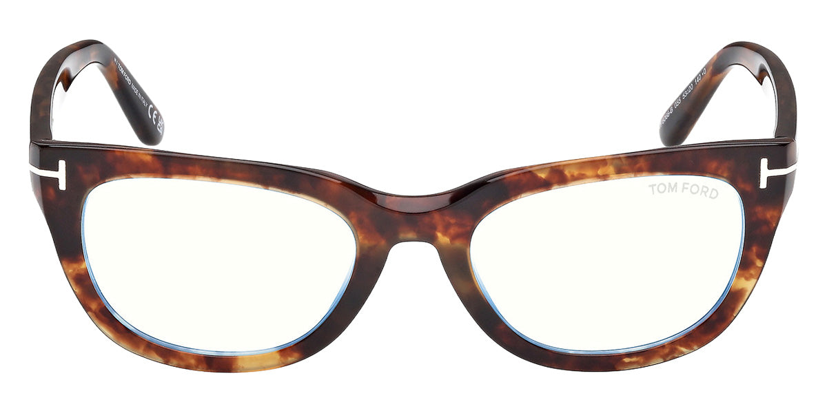 Tom Ford® FT6066-B Eyeglasses FT6066-B 055 53 - 055 - Coloured Havana/Coloured Havana