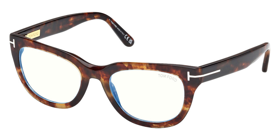Tom Ford® FT6066-B Eyeglasses FT6066-B 055 53 - 055 - Coloured Havana/Coloured Havana