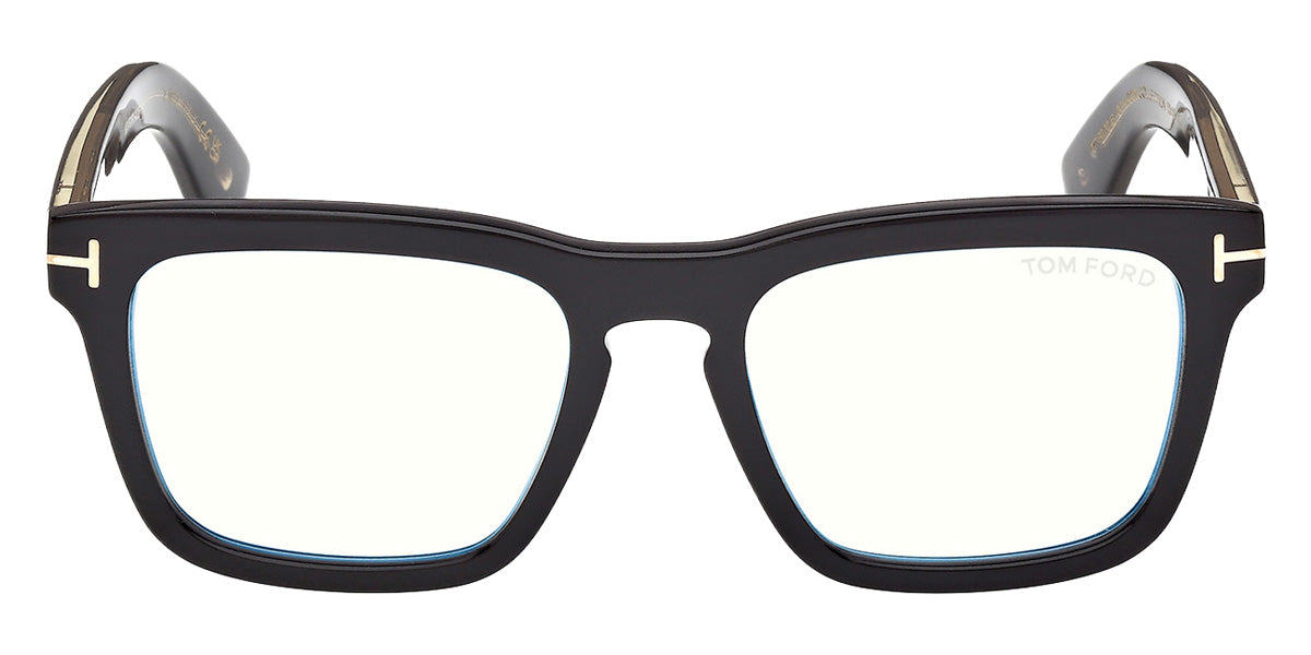 Tom Ford® FT6070-B Eyeglasses FT6070-B 001 53 - 001 - Shiny Black/Shiny Black
