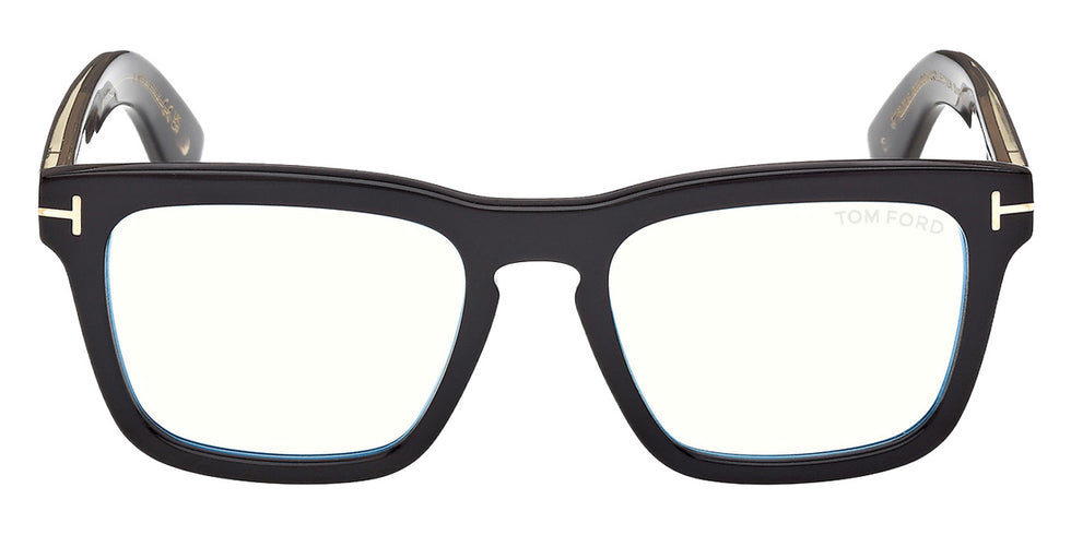 Tom Ford® FT6070-B Eyeglasses FT6070-B 001 53 - 001 - Shiny Black/Shiny Black