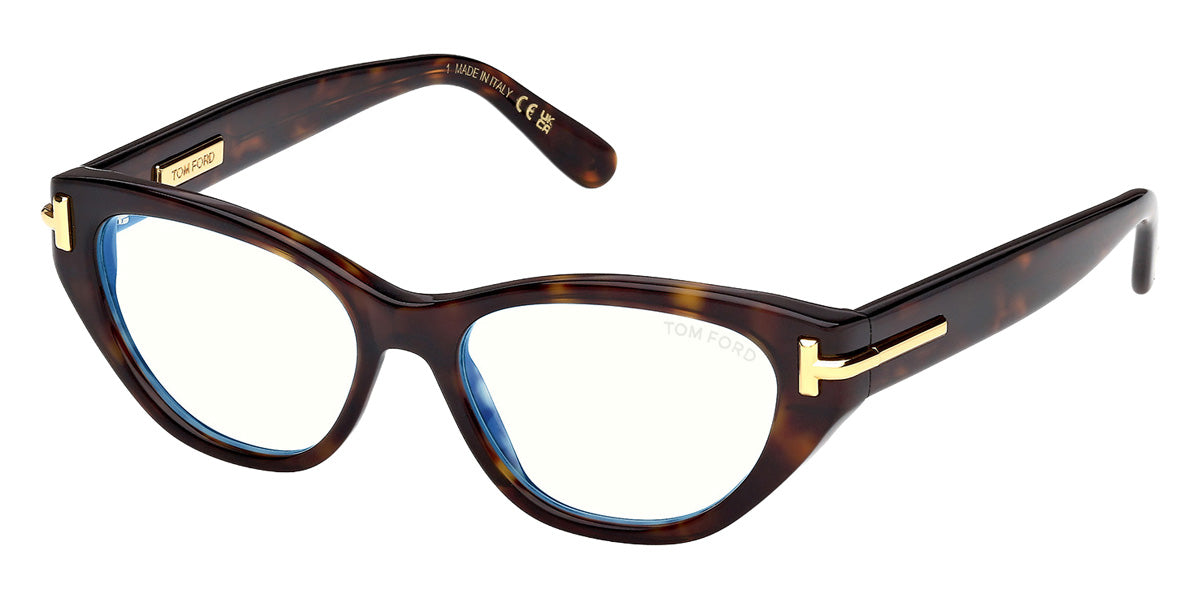 Tom Ford® FT6079-B Eyeglasses FT6079-B 052 52 - 052 - Dark Havana/Dark Havana