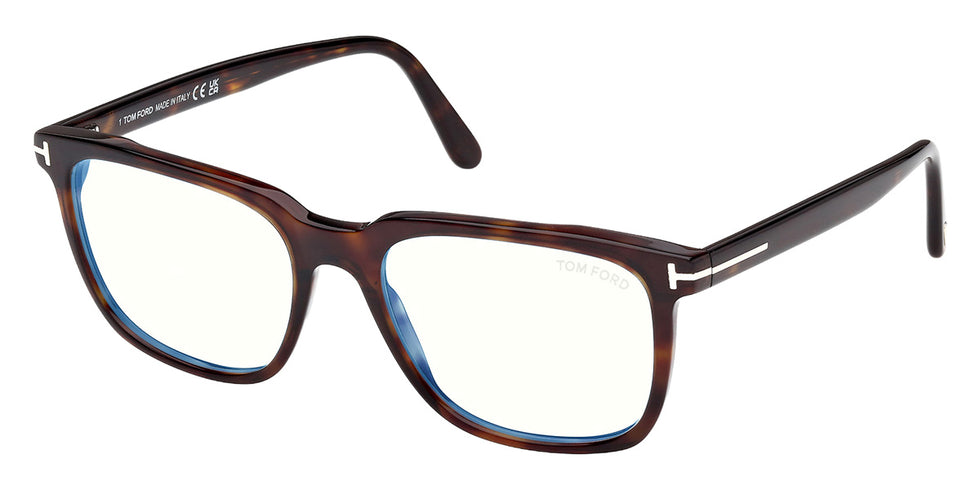 Tom Ford® FT6080-B Eyeglasses FT6080-B 052 55 - 052 - Dark Havana/Dark Havana