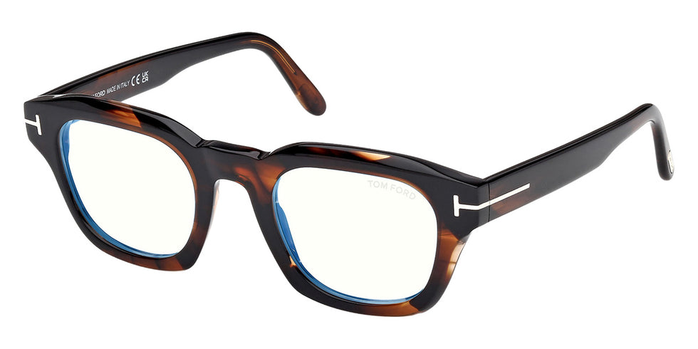 Tom Ford® FT6083-B Eyeglasses FT6083-B 056 48 - 056 - Coloured Havana/Coloured Havana