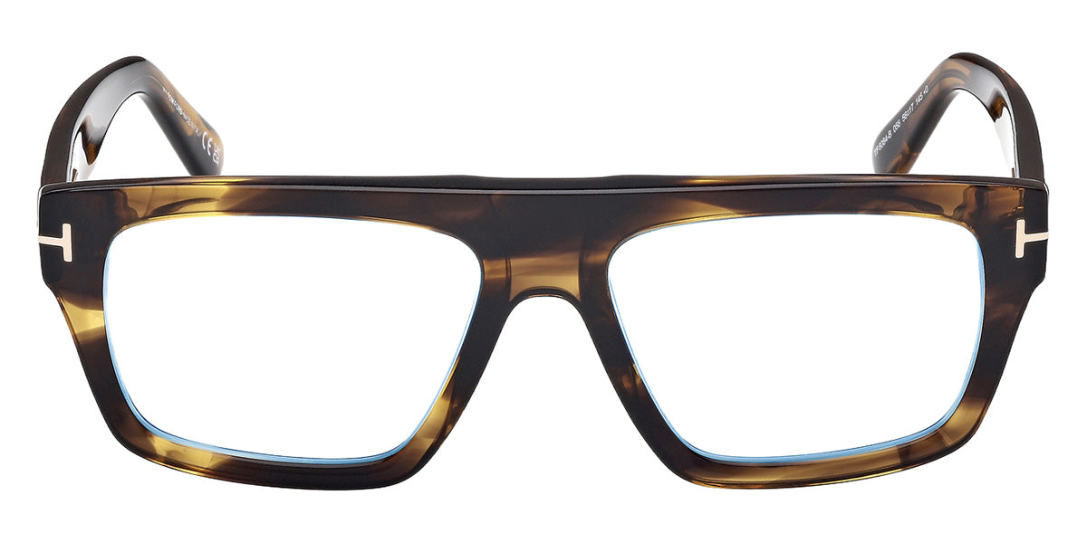 Tom Ford® FT6084-B Eyeglasses FT6084-B 056 56 - 056 - Coloured Havana/Coloured Havana