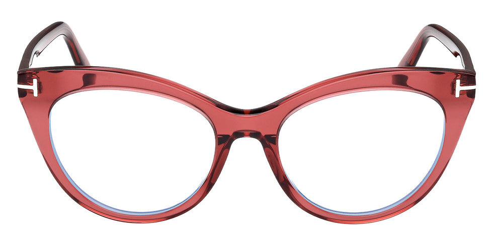 Tom Ford® FT6091-B Eyeglasses FT6091-B 069 53 - 069 - Shiny Bordeaux/Shiny Bordeaux