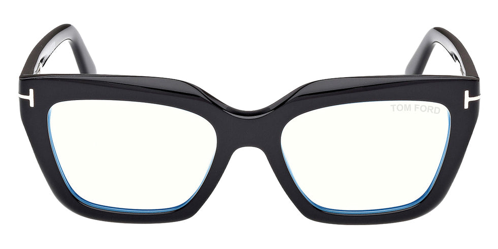 Tom Ford® FT6093-B Eyeglasses FT6093-B 001 53 - 001 - Shiny Black/Shiny Black