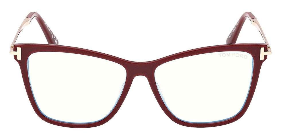 Tom Ford® FT6097-B Eyeglasses FT6097-B 069 53 - 069 - Shiny Bordeaux/Shiny Bordeaux