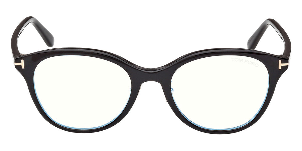 Tom Ford® FT6102-D-B Eyeglasses FT6102-D-B 001 52 - 001 - Shiny Black/Shiny Black