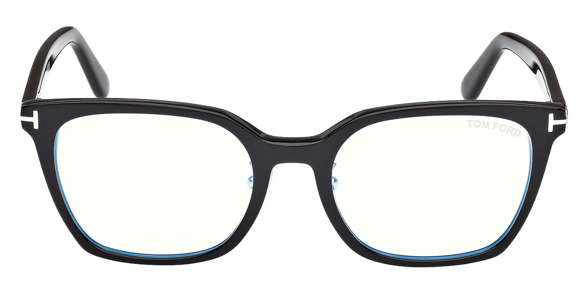 Tom Ford® FT6103-D-B Eyeglasses FT6103-D-B 001 53 - 001 - Shiny Black/Shiny Black
