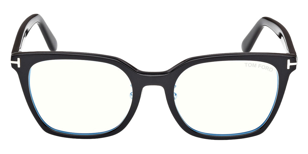 Tom Ford® FT6103-D-B Eyeglasses FT6103-D-B 001 53 - 001 - Shiny Black/Shiny Black
