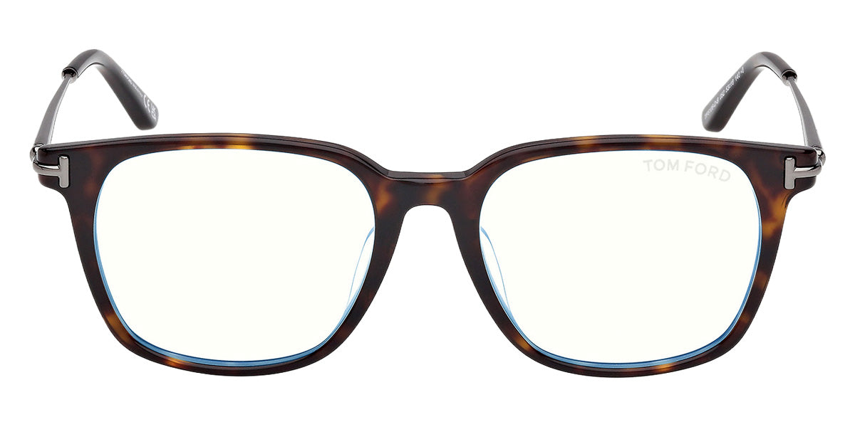 Tom Ford® FT6106-D-B Eyeglasses FT6106-D-B 052 53 - 052 - Dark Havana/Dark Havana