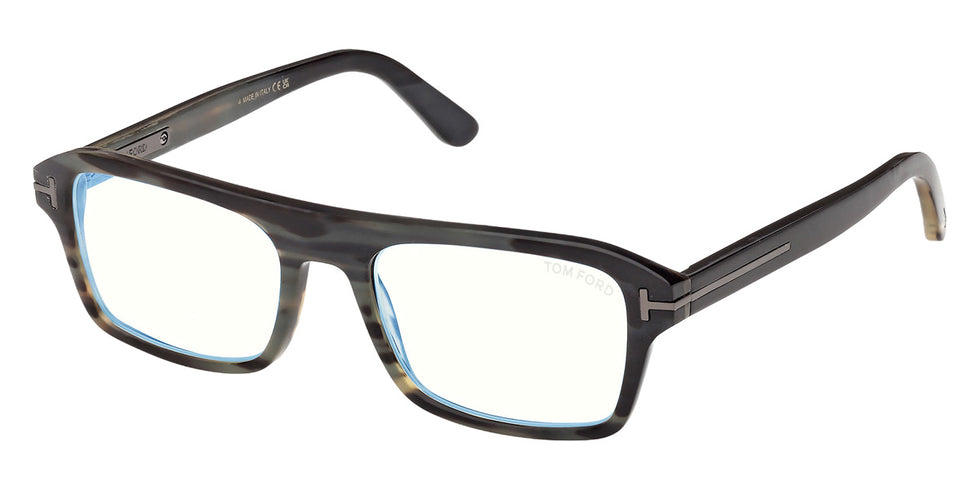 Tom Ford® FT6108-P-B Eyeglasses FT6108-P-B 062 54 - 062 - Brown Horn/Brown Horn