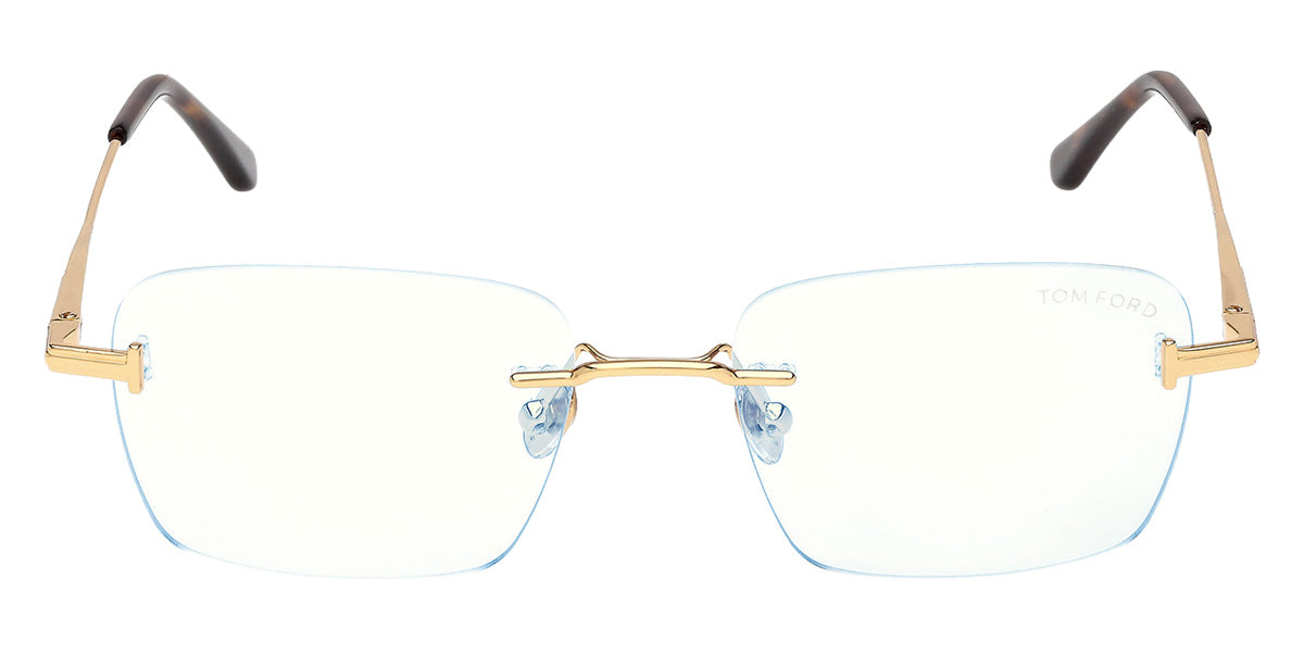 Tom Ford® FT6117-B Eyeglasses FT6117-B 030 54 - 030 - Shiny Deep Gold/Shiny Deep Gold
