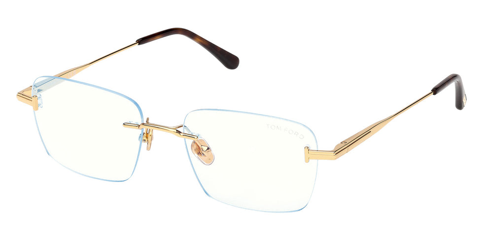 Tom Ford® FT6117-B Eyeglasses FT6117-B 030 54 - 030 - Shiny Deep Gold/Shiny Deep Gold