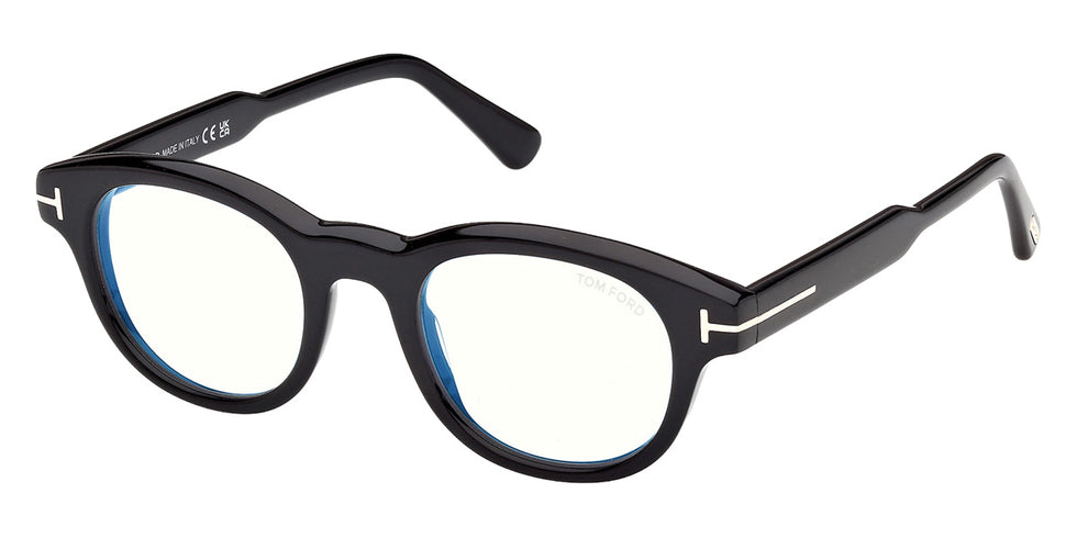 Tom Ford® FT6121-B Eyeglasses FT6121-B 001 47 - 001 - Shiny Black/Shiny Black