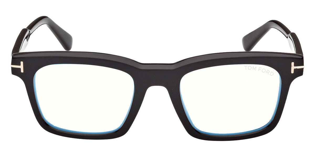 Tom Ford® FT6122-B Eyeglasses FT6122-B 001 51 - 001 - Shiny Black/Shiny Black
