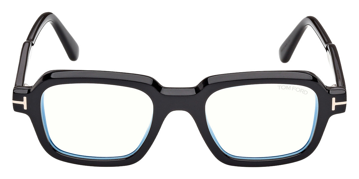 Tom Ford® FT6123-B Eyeglasses FT6123-B 001 48 - 001 - Shiny Black/Shiny Black