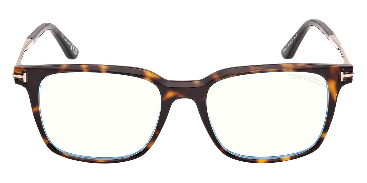 Tom Ford® FT6124-B Eyeglasses FT6124-B 052 53 - 052 - Dark Havana/Dark Havana