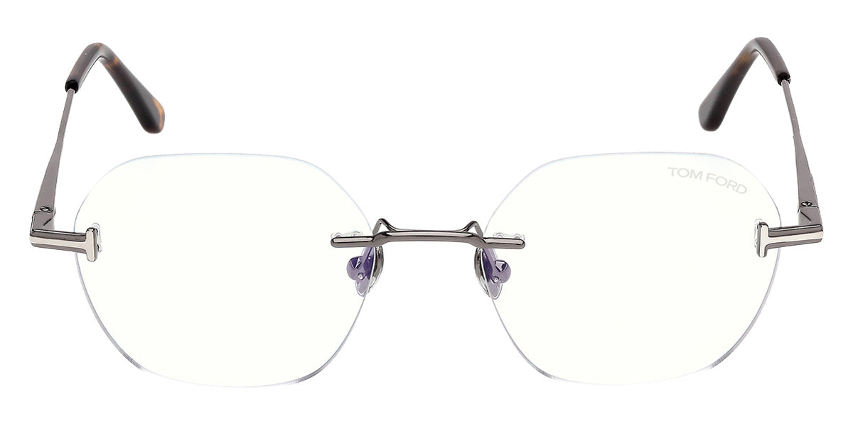 Tom Ford® FT6126-B Eyeglasses FT6126-B 008 52 - 008 - Shiny Gunmetal/Shiny Gunmetal