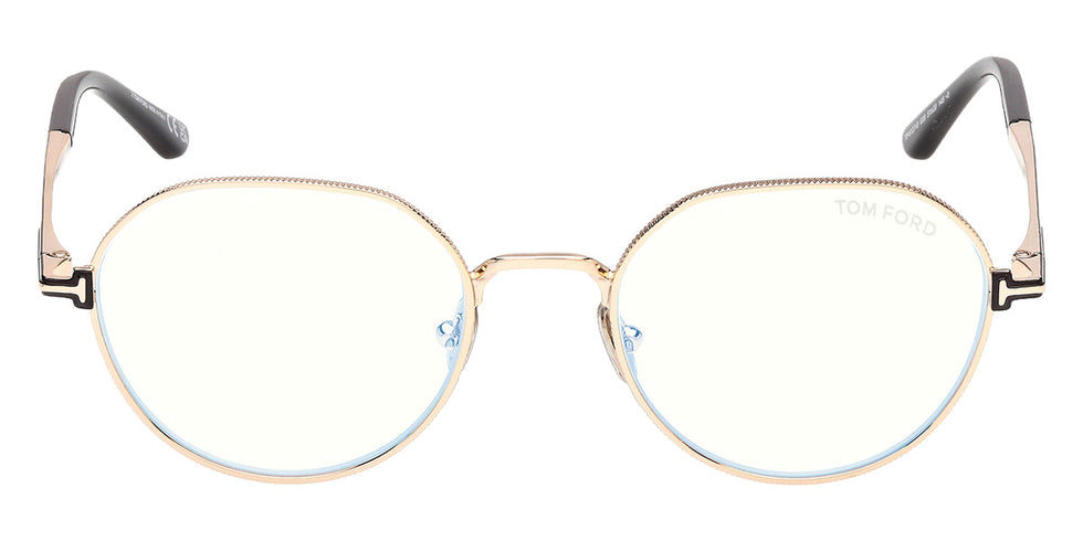 Tom Ford® FT6127-B Eyeglasses FT6127-B 028 51 - 028 - Shiny Rose Gold/Shiny Black