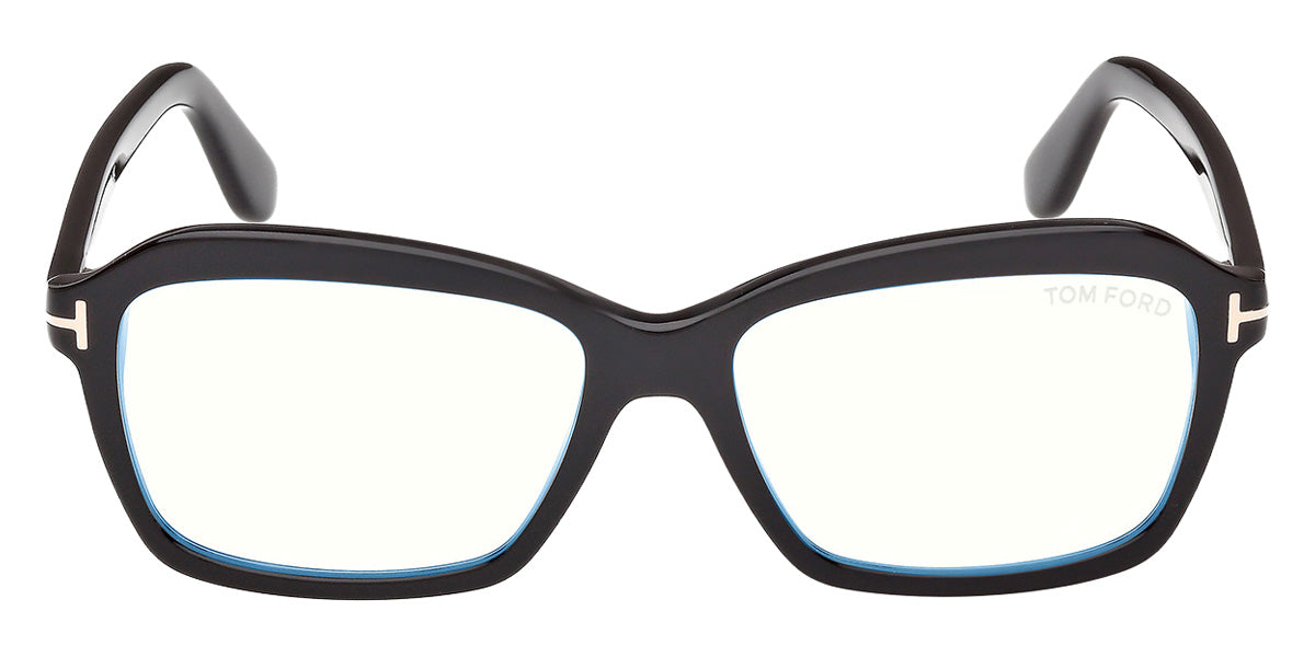 Tom Ford® FT6129-B Eyeglasses FT6129-B 001 54 - 001 - Shiny Black/Shiny Black