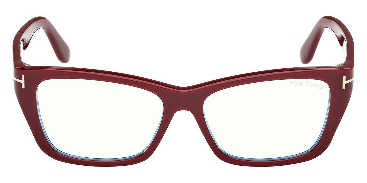 Tom Ford® FT6132-B Eyeglasses FT6132-B 069 54 - 069 - Shiny Bordeaux/Shiny Bordeaux
