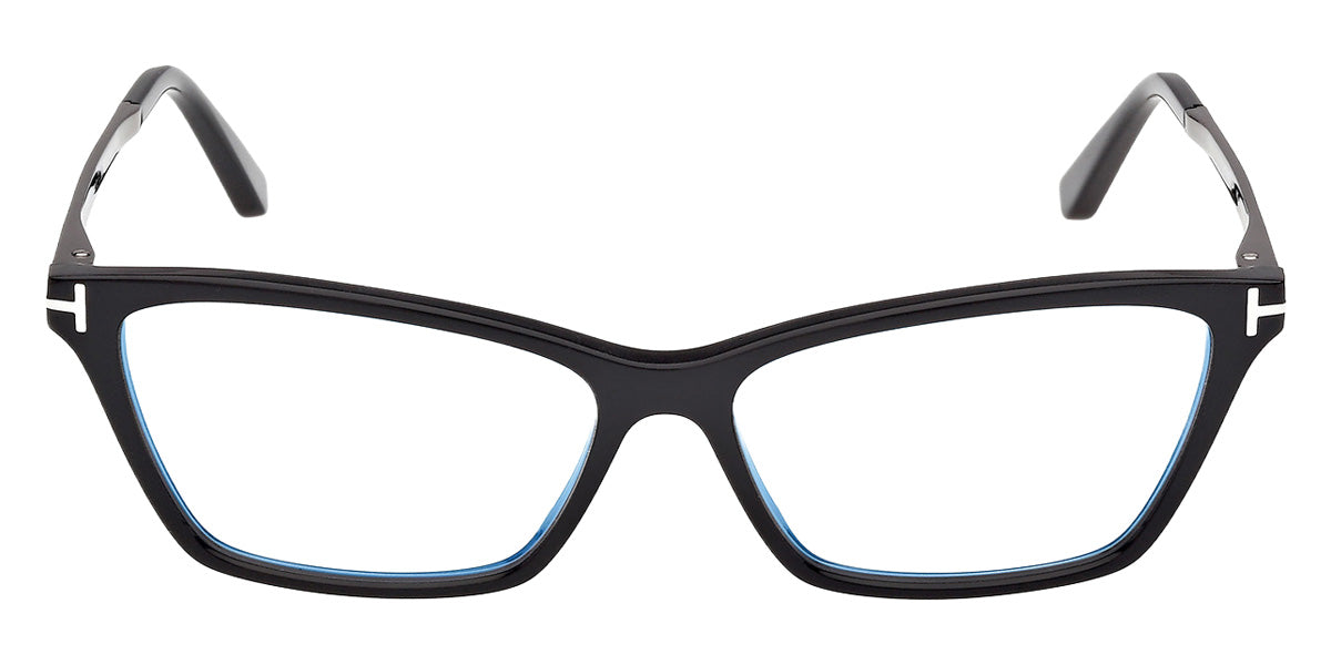 Tom Ford® FT6135-B Eyeglasses FT6135-B 005 56 - 005 - Shiny Black/Shiny Gunmetal