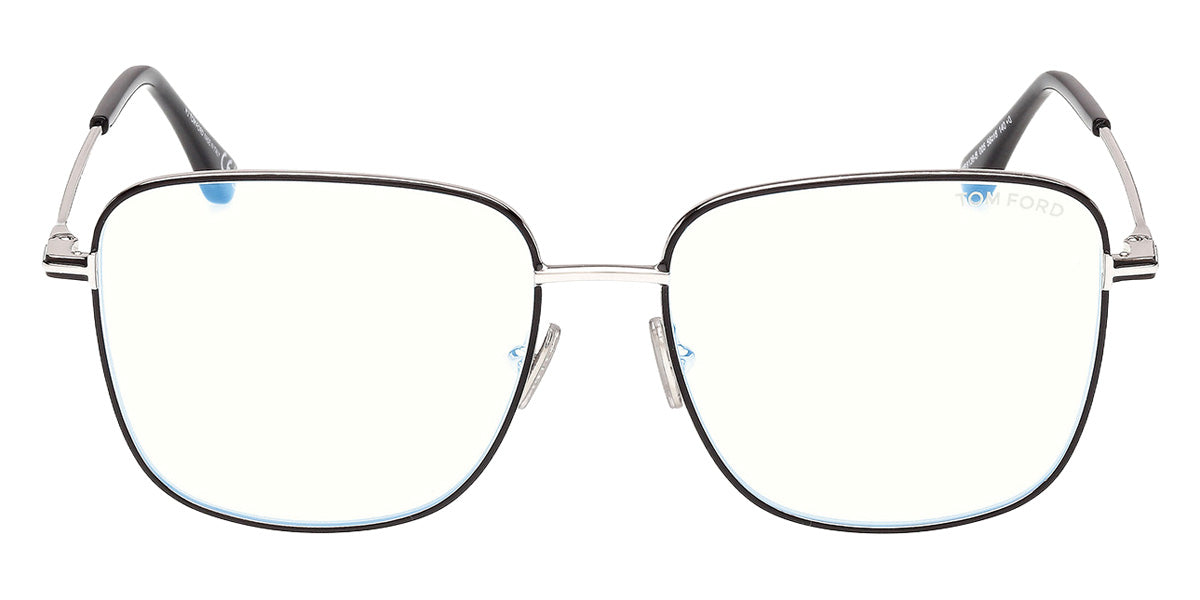 Tom Ford® FT6136-B Eyeglasses FT6136-B 005 56 - 005 - Shiny Black/Shiny Black