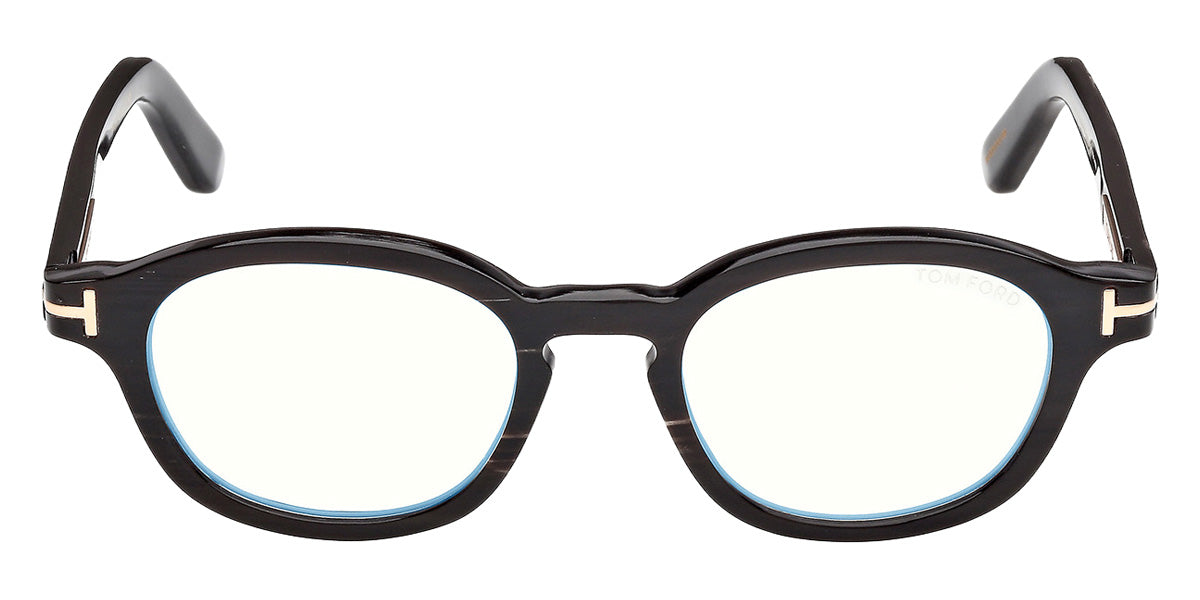 Tom Ford® FT6145-B-P Eyeglasses FT6145-B-P 063 49 - 063 - Black Horn/Black Horn