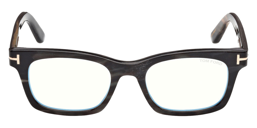 Tom Ford® FT6146-B-P Eyeglasses FT6146-B-P 064 52 - 064 - Coloured Horn/Coloured Horn