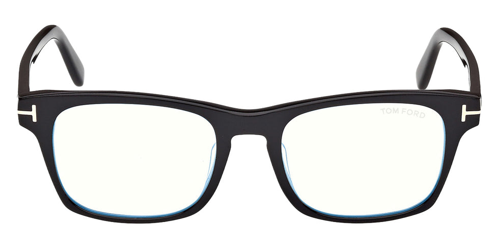 Tom Ford® FT6150-D-B Eyeglasses FT6150-D-B 001 55 - 001 - Shiny Black/Shiny Black