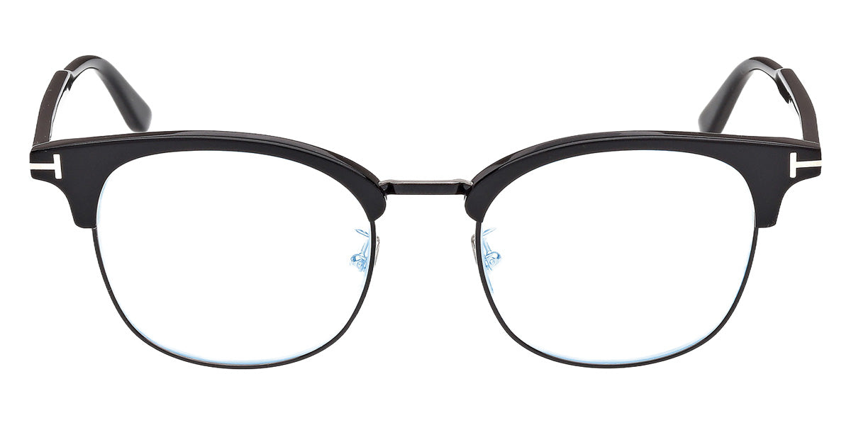 Tom Ford® FT6151-D-B Eyeglasses FT6151-D-B 005 54 - 005 - Shiny Black/Shiny Black